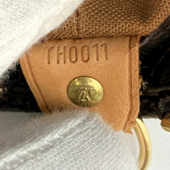 SOLD Louis Vuitton M51152 Cabas Mezzo Tote Bag Monogram Brown IT4UAV61EC38 - Picture 8 of 8